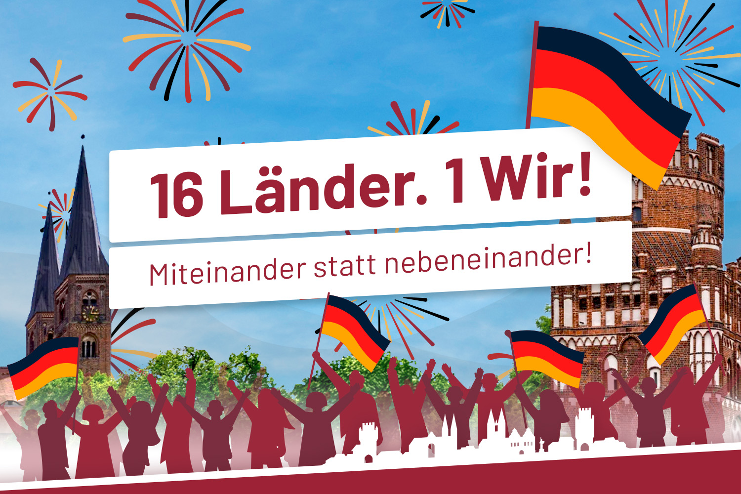 Gemeinsam stark – Tag der deutschen Einheit 🇩🇪