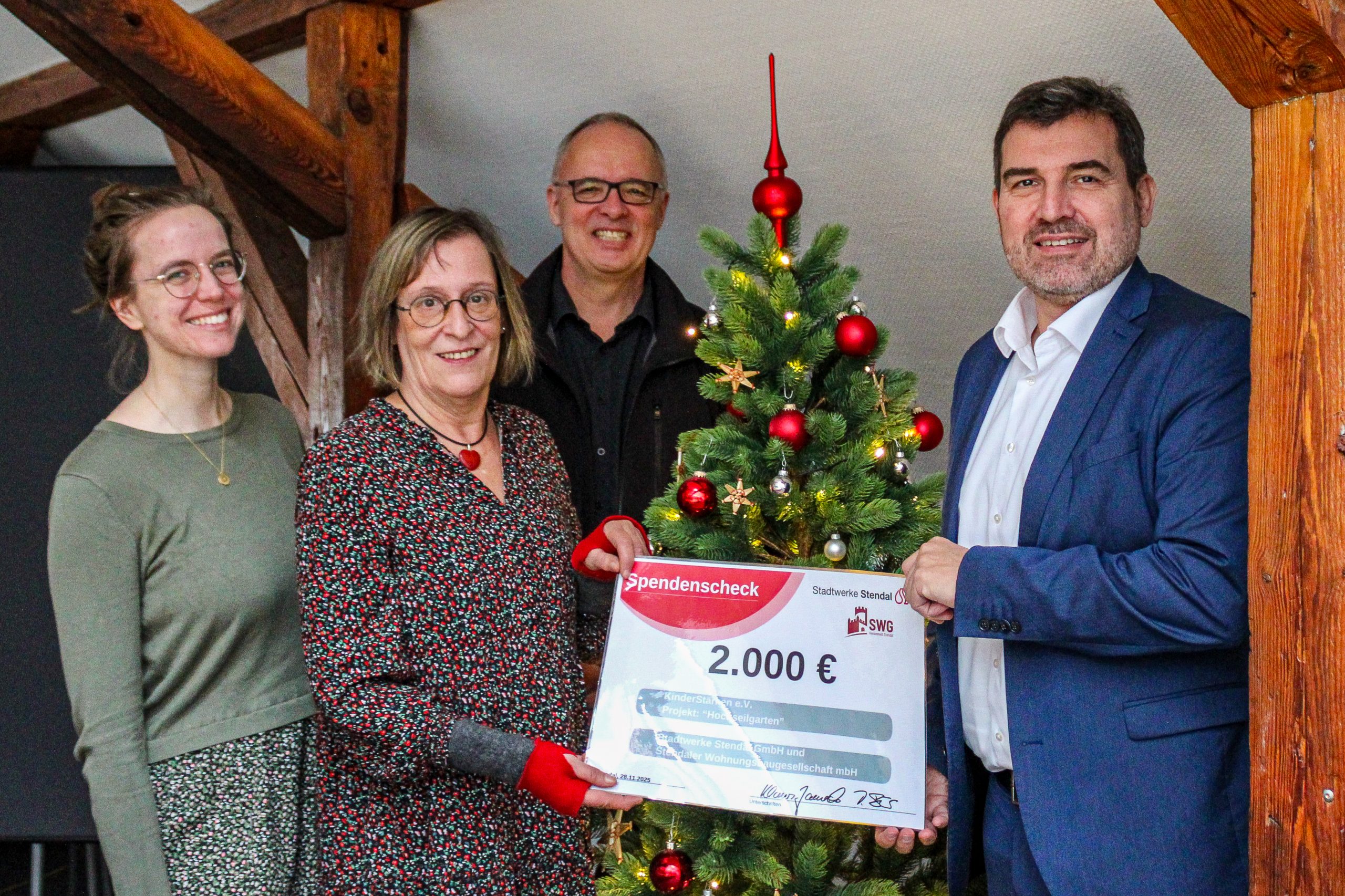 Gemeinsam für den Hochseilgarten Stendal 🌳🧗‍♀️